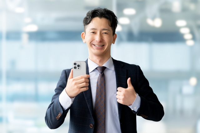 満足する利用者