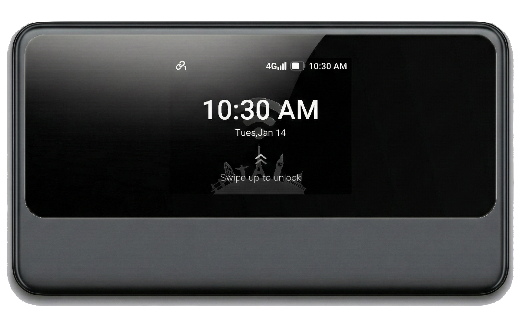 メガWi‑Fi端末 正面